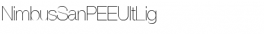 Download NimbusSanPEEUltLig Font Download NimbusSanPEEUltLig Font
