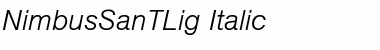 Download NimbusSanTLig Font Download NimbusSanTLig Font
