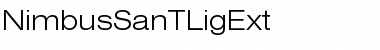 Download NimbusSanTLigExt Font Download NimbusSanTLigExt Font