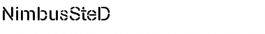 Download NimbusSteD Font Download NimbusSteD Font