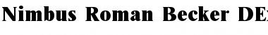 Download Nimbus Roman Becker DExtBol Font Download Nimbus Roman Becker DExtBol Font