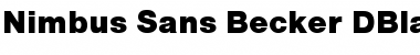 Download Nimbus Sans Becker DBla Font Download Nimbus Sans Becker DBla Font