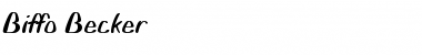 Download Biffo Becker Font Download Biffo Becker Font