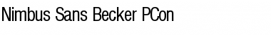 Download Nimbus Sans Becker PCon Font Download Nimbus Sans Becker PCon Font