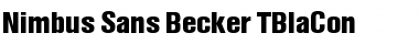 Download Nimbus Sans Becker TBlaCon Font Download Nimbus Sans Becker TBlaCon Font
