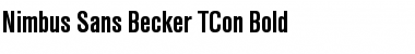 Download Nimbus Sans Becker TCon Font Download Nimbus Sans Becker TCon Font