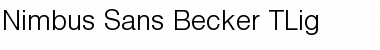 Download Nimbus Sans Becker TLig Font Download Nimbus Sans Becker TLig Font