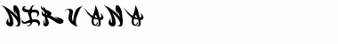Download NIRVANA Font Download NIRVANA Font