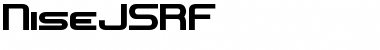 Download NiseJSRF Font Download NiseJSRF Font