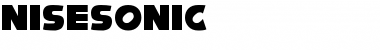 Download NiseSonic Font Download NiseSonic Font