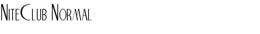 Download NiteClub Font Download NiteClub Font