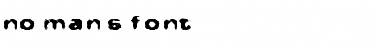 Download No Man's Font Font Download No Man's Font Font