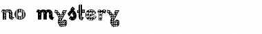 Download No Mystery Font Download No Mystery Font
