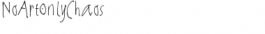 Download NoArtOnlyChaos Font Download NoArtOnlyChaos Font