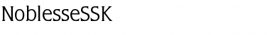 Download NoblesseSSK Font Download NoblesseSSK Font