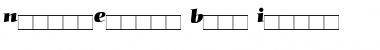 Download NofretExpert Font Download NofretExpert Font