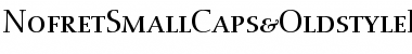 Download NofretSmallCaps&OldstyleFigures Font Download NofretSmallCaps&OldstyleFigures Font