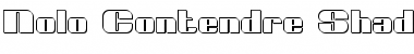 Download Nolo Contendre Shadow Font Download Nolo Contendre Shadow Font