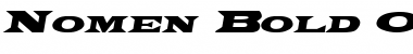 Download Nomen Font Download Nomen Font