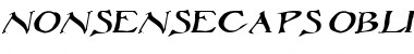 Download NonsenseCaps Font Download NonsenseCaps Font