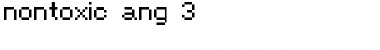 Download nontoxic_ang_3 Font Download nontoxic_ang_3 Font