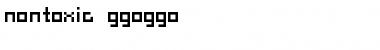 Download nontoxic_ggoggo Font Download nontoxic_ggoggo Font