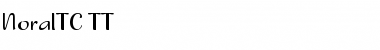 Download NoraITC TT Font Download NoraITC TT Font