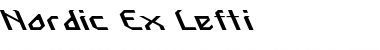 Download Nordic Ex Lefti Font Download Nordic Ex Lefti Font