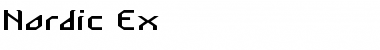 Download Nordic Ex Font Download Nordic Ex Font