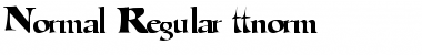 Download Normal Font Download Normal Font