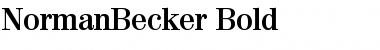 Download NormanBecker Font Download NormanBecker Font