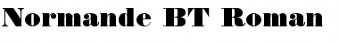 Download Normande BT Font Download Normande BT Font