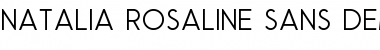 Download Natalia Rosaline Sans Demo Font Download Natalia Rosaline Sans Demo Font