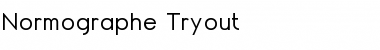 Download Normographe Tryout Font Download Normographe Tryout Font