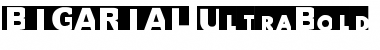 Download BIGARIAL Font Download BIGARIAL Font