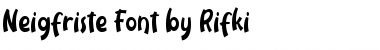Download Neigfriste Font Download Neigfriste Font
