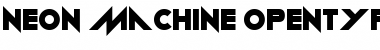 Download Neon machine Font Download Neon machine Font