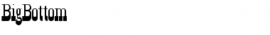Download BigBottom Font Download BigBottom Font