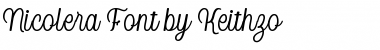 Download Nicolera Font Download Nicolera Font