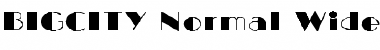Download BIGCITY-Normal Wide Font Download BIGCITY-Normal Wide Font