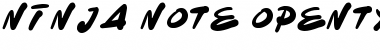 Download Ninja Note Font Download Ninja Note Font