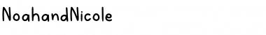 Download NoahandNicole Font Download NoahandNicole Font