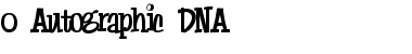 Download 0 Autographic DNA Font Download 0 Autographic DNA Font