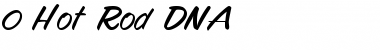 Download 0 Hot Rod DNA Font Download 0 Hot Rod DNA Font
