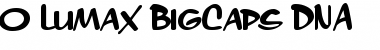 Download 0 Lumax BigCaps DNA Font Download 0 Lumax BigCaps DNA Font