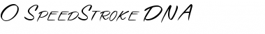 Download 0 SpeedStroke DNA Font Download 0 SpeedStroke DNA Font