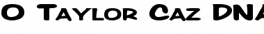 Download 0 Taylor Caz DNA Font Download 0 Taylor Caz DNA Font