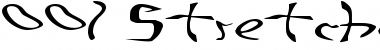 Download 001 Stretched-Strung Wide Font Download 001 Stretched-Strung Wide Font