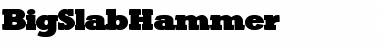 Download BigSlabHammer Font Download BigSlabHammer Font