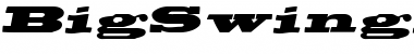 Download BigSwingingSlabS Font Download BigSwingingSlabS Font